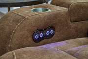 Wolfridge Sofa, Loveseat and Recliner in Brindle - PKG015543
