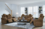 Wolfridge Sofa, Loveseat and Recliner in Brindle - PKG015543