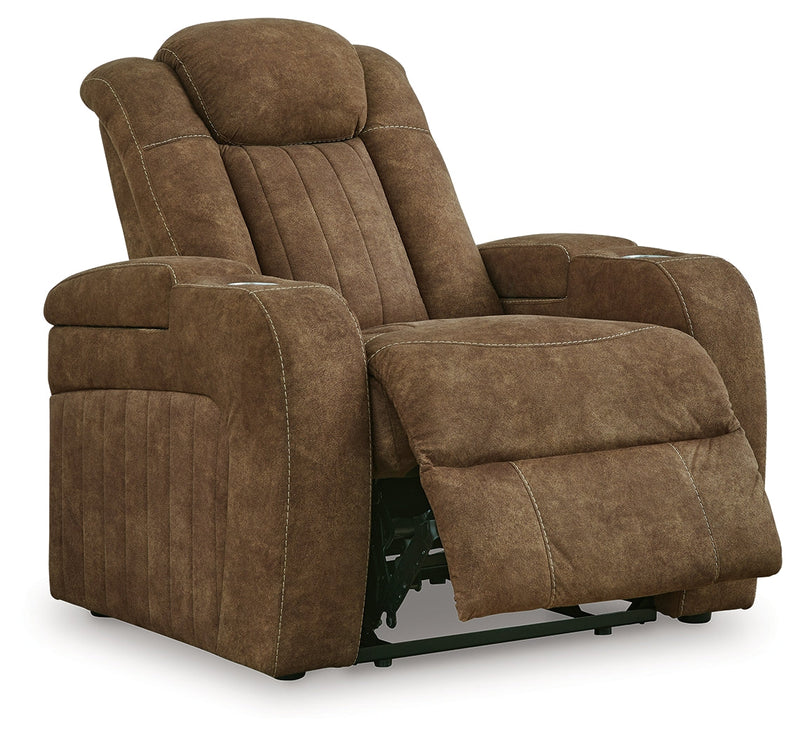 Wolfridge Sofa, Loveseat and Recliner in Brindle - PKG015543