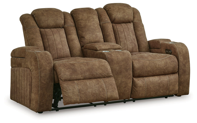 Wolfridge Sofa, Loveseat and Recliner in Brindle - PKG015543