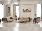 Wolker 3-pieces (Sofa & Loveseat & Chair) Livingroom in Light Brown - 200-SIM-WOL-GIRNE03-321