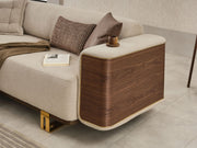 Wolker 3-pieces (Sofa & Loveseat & Chair) Livingroom in Light Brown - 200-SIM-WOL-GIRNE03-321