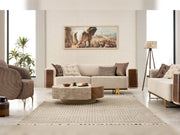 Wolker 3-pieces (Sofa & Loveseat & Chair) Livingroom in Light Brown - 200-SIM-WOL-GIRNE03-321