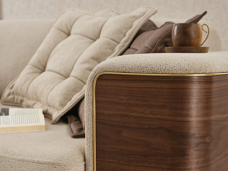 Wolker Convertible Loveseat in Light Brown - 200-SIM-WOL-GIRNE03-2
