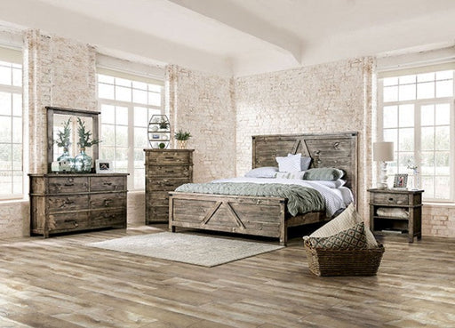 Woodburn Ash Brown Dresser - EM7071BR-D