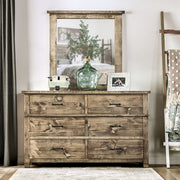Woodburn Ash Brown Dresser - EM7071BR-D