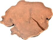 Woodland Acacia Wood Top And Acrylic Base Coffee Table in Natural - 258-CT