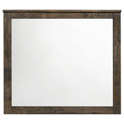 Woodmont Dresser Mirror Rustic Golden Brown - 222634