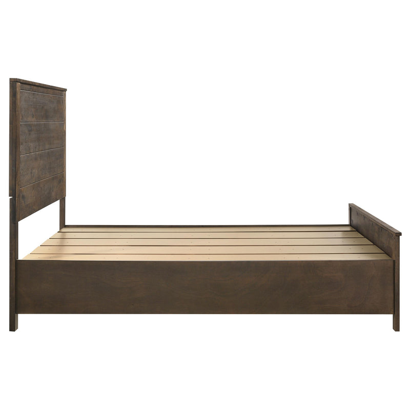 Woodmont Wood Queen Storage Panel Bed Rustic Golden Brown - 222631Q