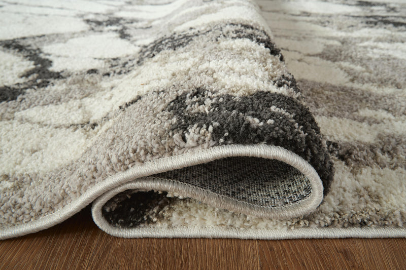 Worthbrook White/Black/Gray Extra Large Rug - R408720