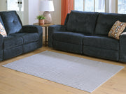 Worthley Gray Washable 5' x 7' Area Rug - R407452