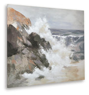Worthner Tan/Gray/White Wall Art - A8000483