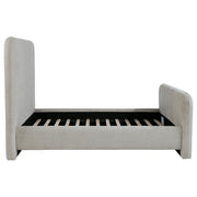 Wren Upholstered Queen Panel Bed Grey - 302052Q