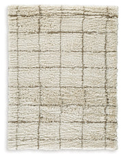 Wrenlow Cream/Brown Large Rug - R407211