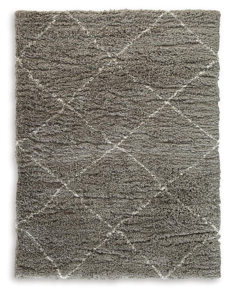 Wrenlow Gray/Cream Medium Rug - R407222