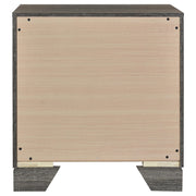Wright 2-drawer Nightstand Bedside Table Brown Oak - 223342