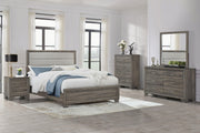 Wright 5-piece California King Bedroom Set Brown Oak - 223341KW-S5