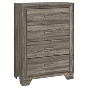 Wright 5-piece Eastern King Bedroom Set Brown Oak - 223341KE-S5