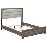 Wright 5-piece Eastern King Bedroom Set Brown Oak - 223341KE-S5