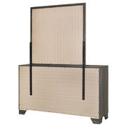 Wright 6-drawer Dresser and Mirror Brown Oak - 223343M