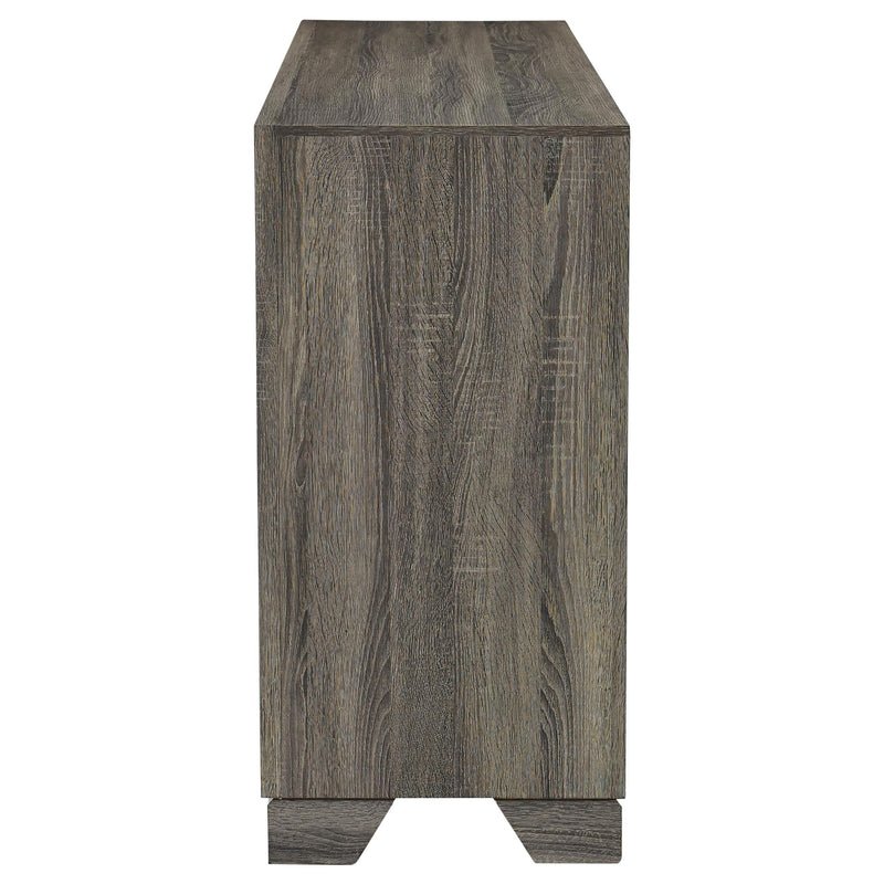 Wright 6-drawer Dresser Cabinet Brown Oak - 223343