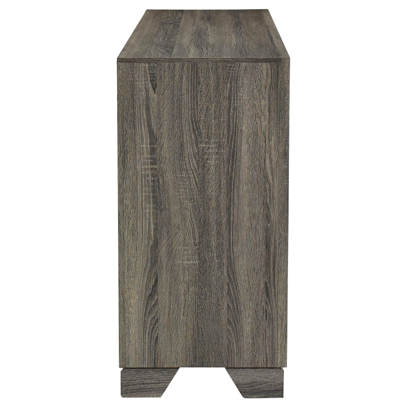 Wright 6-drawer Dresser Cabinet Brown Oak - 223343