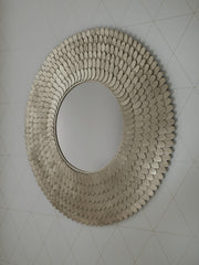 Wrightmund Champagne Finish Accent Mirror - A8010422