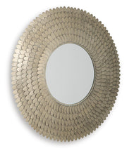 Wrightmund Champagne Finish Accent Mirror - A8010422
