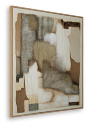 Wylander Tan/Brown/Gray Wall Art - A8000497
