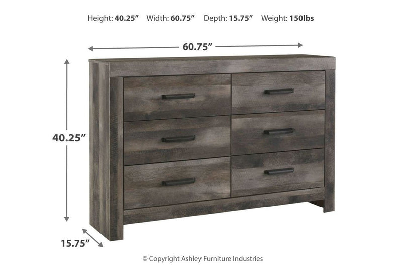 Wynnlow Gray Dresser - Gate FurnitureDresser
