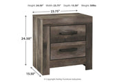 Wynnlow Gray Nightstand - Gate FurnitureNightstand