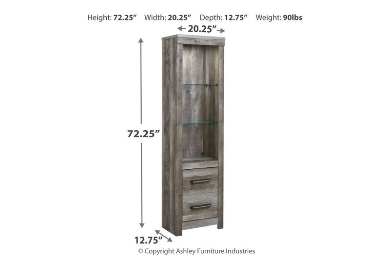 Wynnlow Gray Pier - Gate FurnitureEntertainment Center