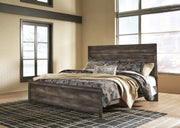 Wynnlow King Panel Bed with Dresser in Gray - PKG005123