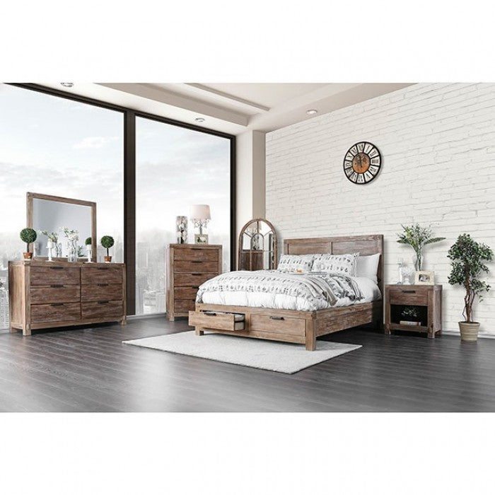 Wynton Weathered Light Oak Dresser - CM7360D