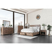 Wynton Weathered Light Oak Mirror - CM7360M