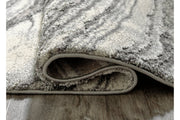 Wysdale Cream/Gray Large Rug - Gate FurnitureRug Large
