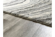 Wysdale Cream/Gray Large Rug - Gate FurnitureRug Large