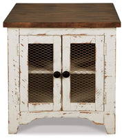 Wystfield White/Brown Coffee Table and 2 End Tables - T459T3