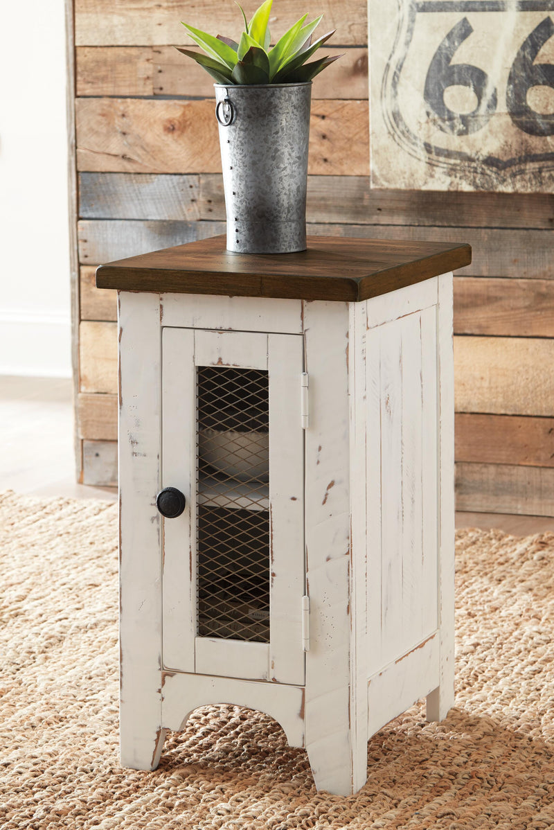 Wystfield White/Brown Coffee Table and 2 End Tables - T459T3