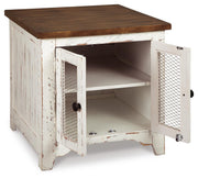 Wystfield White/Brown Coffee Table and 2 End Tables - T459T3