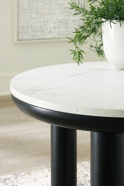 Xandrum Black/White Table (Set of 3) - T159-13