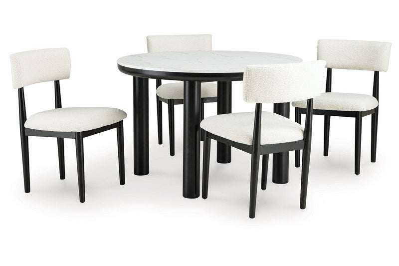 Xandrum Dining Table and 4 Chairs - Gate FurnitureDining Room Set