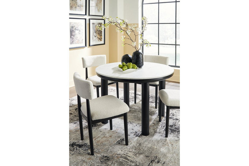 Xandrum Dining Table and 4 Chairs - Gate FurnitureDining Room Set