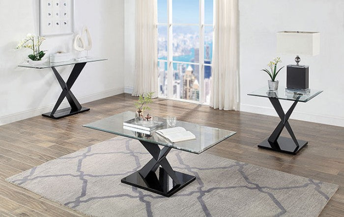 Xanthus Black Sofa Table - CM4191BK-S-TABLE