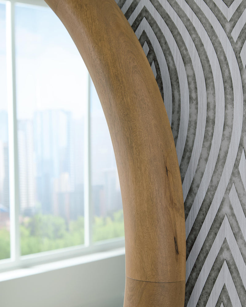 Yadiel Brown Accent Mirror - A8010426