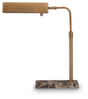 Yafe Bronze Finish Desk Lamp - L734412