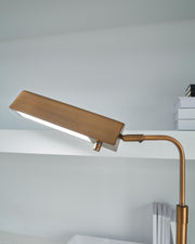 Yafe Bronze Finish Desk Lamp - L734412