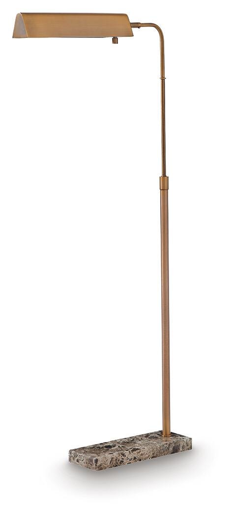 Yafe Bronze Finish Floor Lamp - L734411