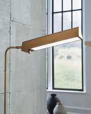 Yafe Bronze Finish Floor Lamp - L734411