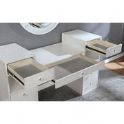 Yasmine Luminous White Vanity Set - FOA-DK5683WH-PK